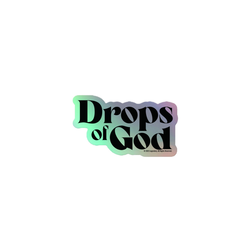 Drops of God Holographic Sticker 3 in x 3 in