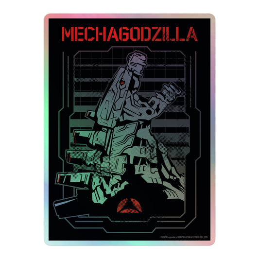 Godzilla vs. Kong Mechagodzilla Holographic Sticker