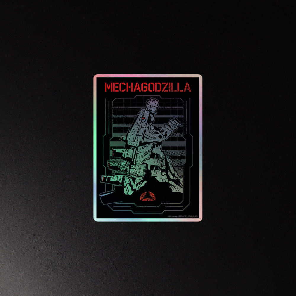 Godzilla vs. Kong Mechagodzilla Holographic Sticker