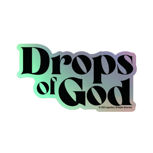 Drops of God Holographic Sticker 5.5 in x 5.5 in