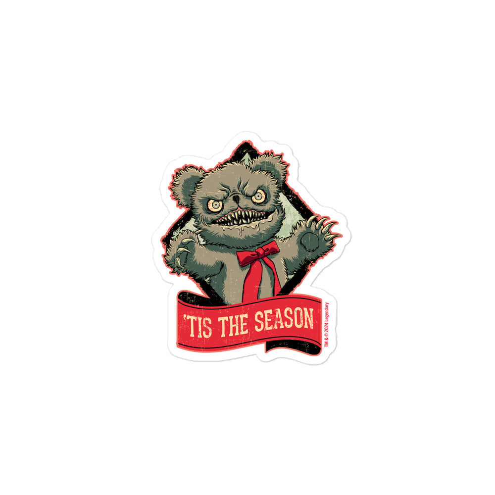 Krampus Tis' the Season Sticker