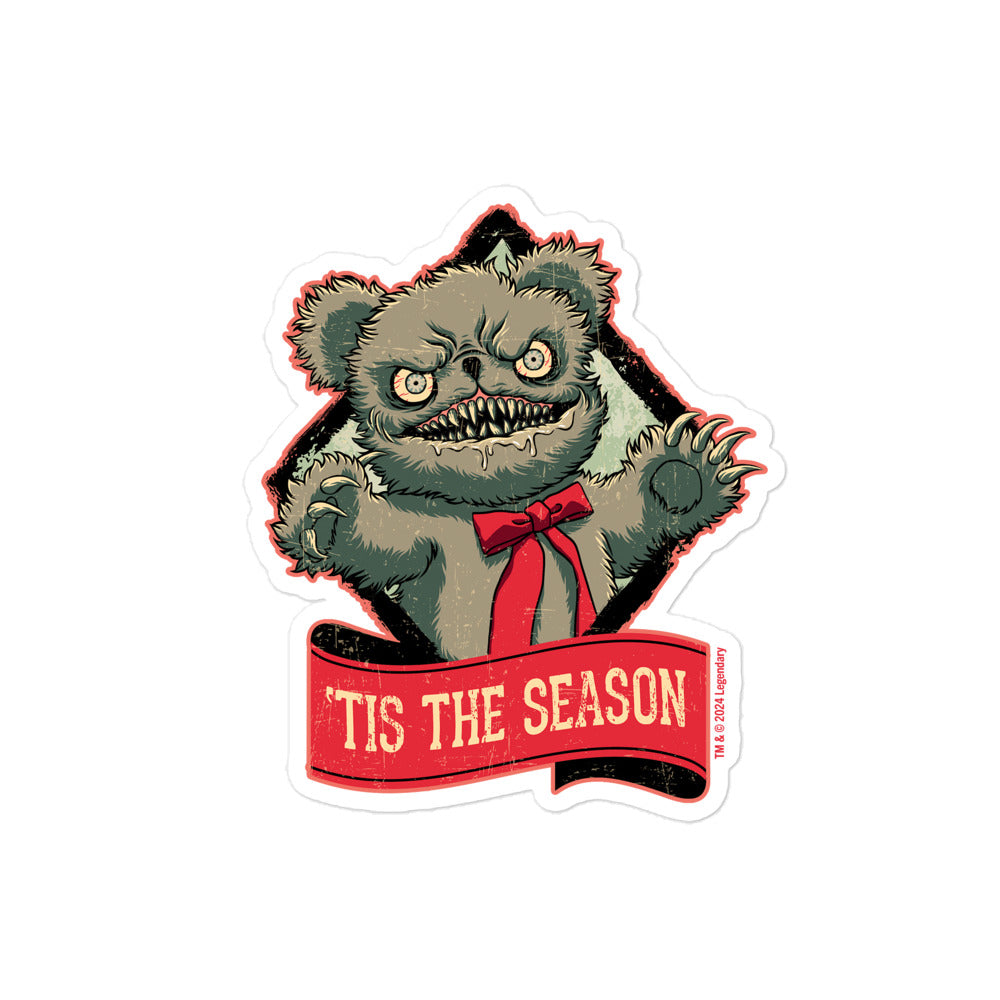 Krampus Tis' the Season Sticker