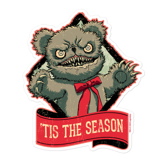 Krampus Tis' the Season Sticker