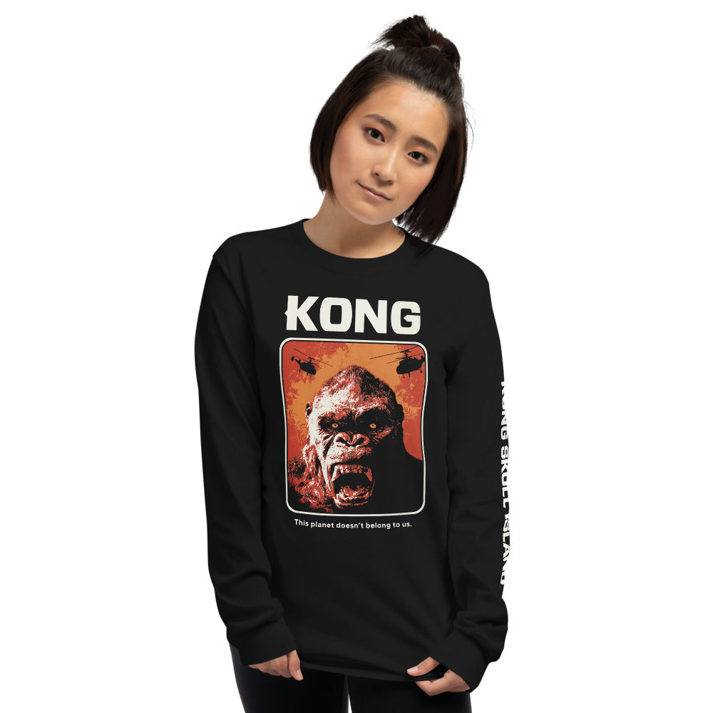 Monsterverse Kong Skull Island Long Sleeve T-Shirt