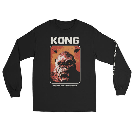 Monsterverse Kong Skull Island Long Sleeve T-Shirt