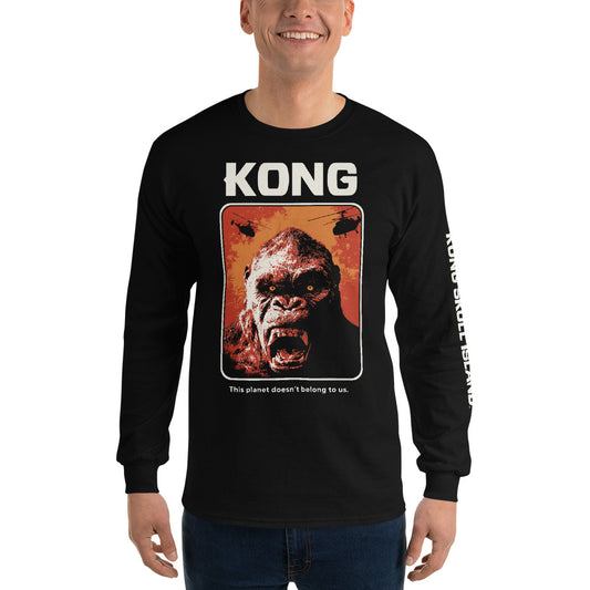 Monsterverse Kong Skull Island Long Sleeve T-Shirt