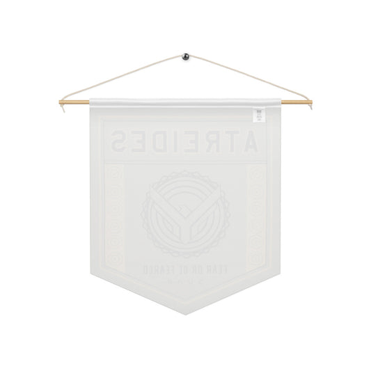 Dune Pennant Atreides-Fremen Fear or Be Feared White-2