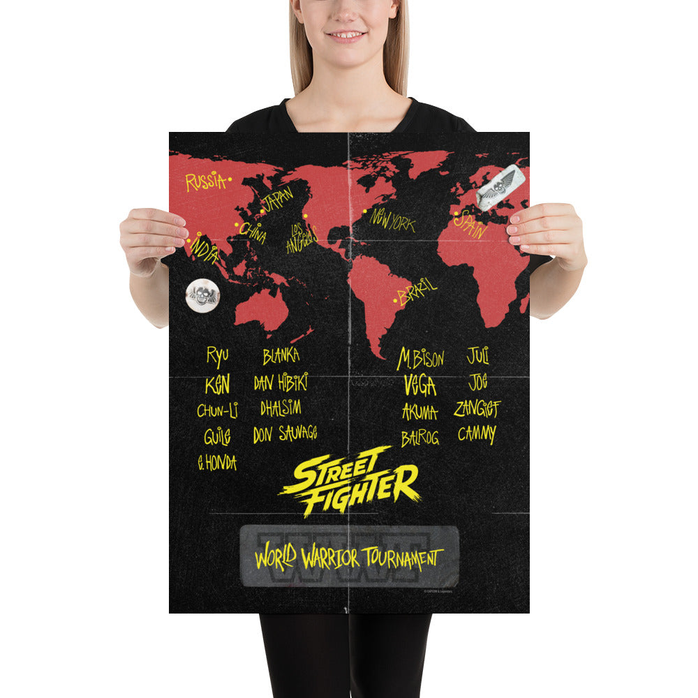 Street Fighter Poster WWT