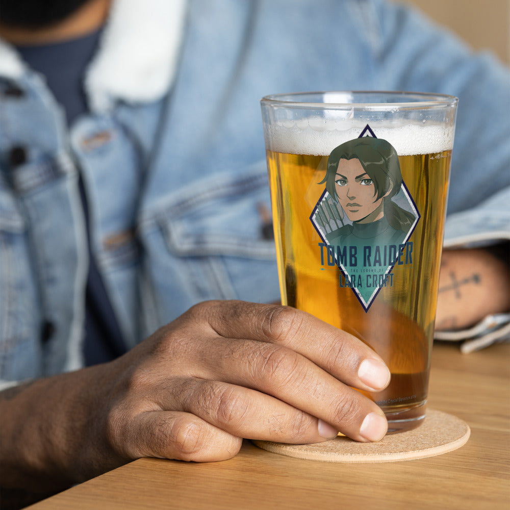 Tomb Raider: The Legend of Lara Croft Pint Glass