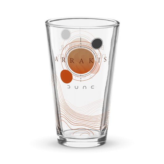 Dune Beyond Fear, Destiny Awaits Pint Glass