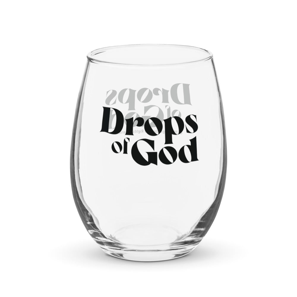 Drops of God Stemless Wine Glass