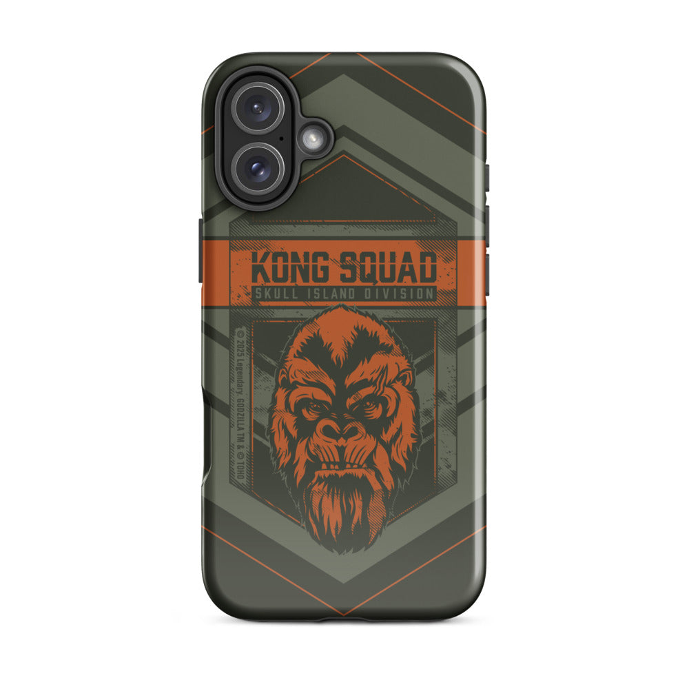 Monsterverse Team Kong Skull Island Division iPhone Tough Phone Case iPhone 16 Plus