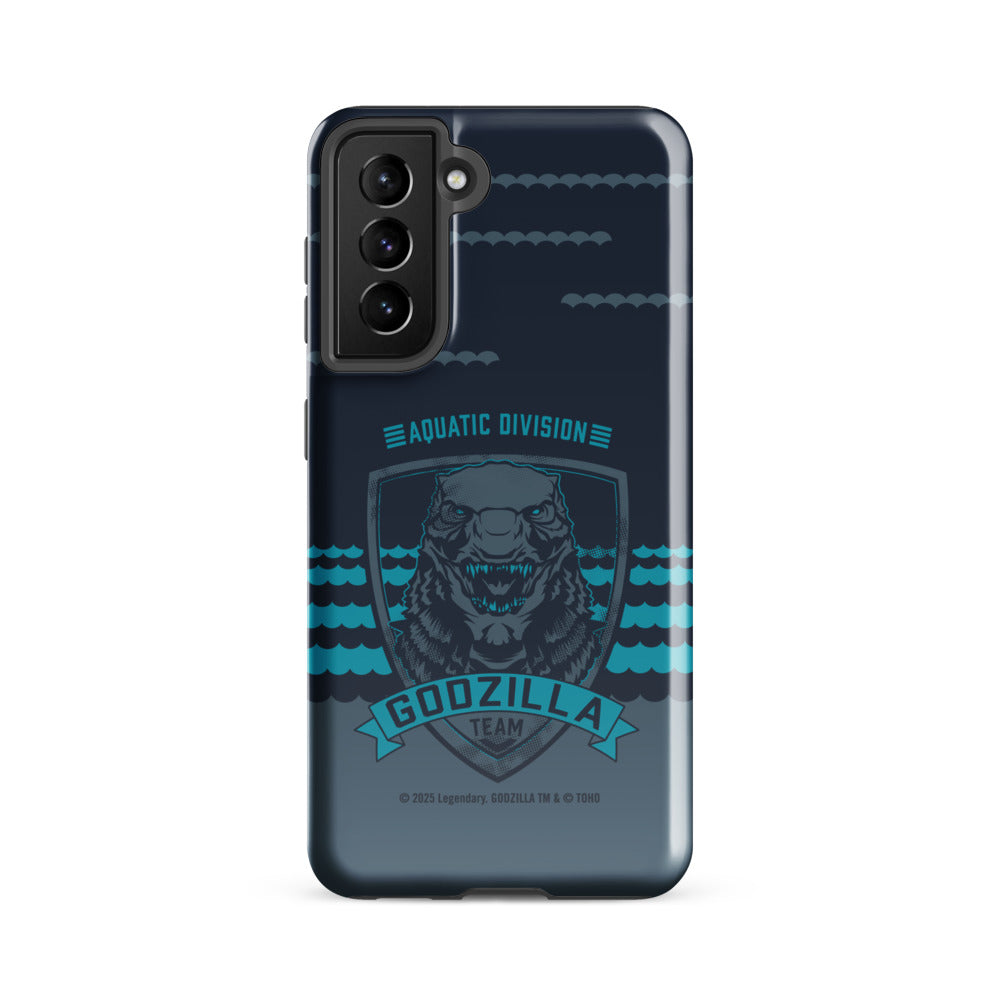 Monsterverse Team Godzilla Aquatic Division Samsung Tough Phone Case Samsung Galaxy S21 Fe