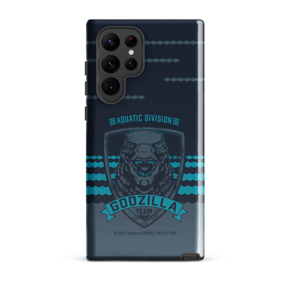 Monsterverse Team Godzilla Aquatic Division Samsung Tough Phone Case Samsung Galaxy S22 Ultra