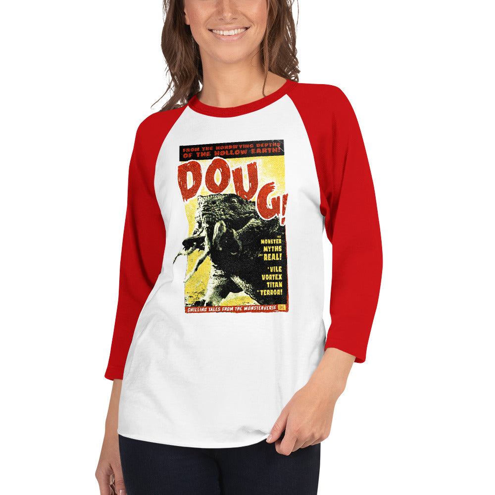 Monsterverse Doug Retro Poster Raglan