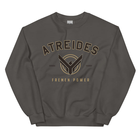 Dune Crewneck Sweatshirt Atreides-Fremen Collegiate Charcoal