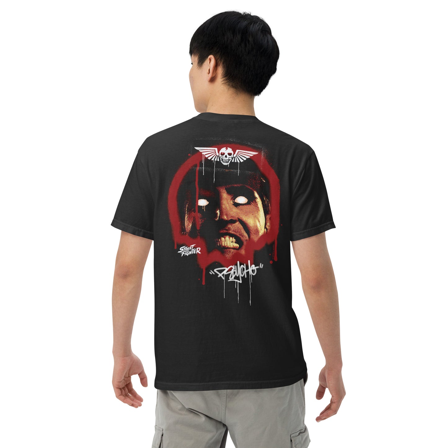 Street Fighter Comfort Colors T-Shirt M. Bison