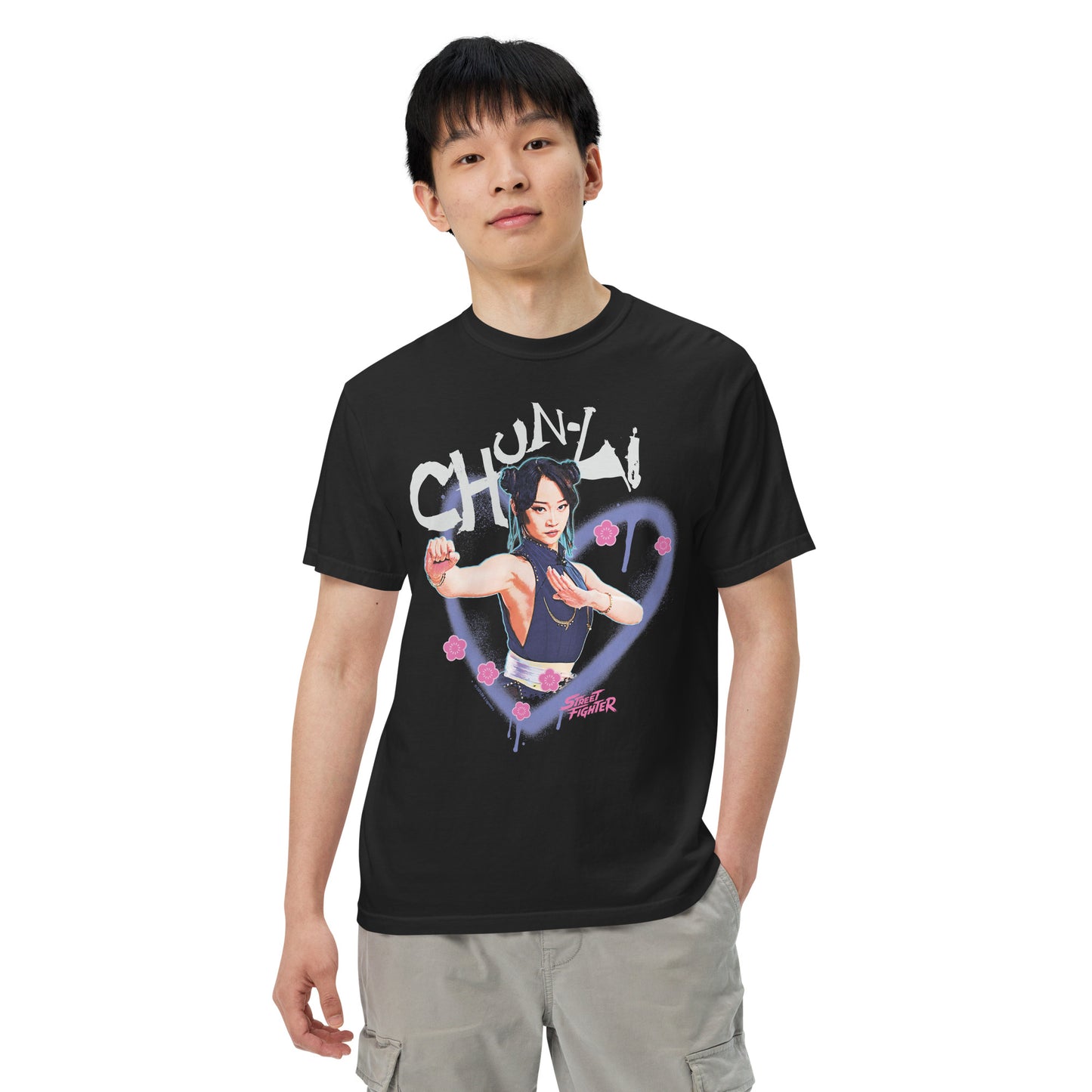 Street Fighter Comfort Colors T-Shirt Chun-Li