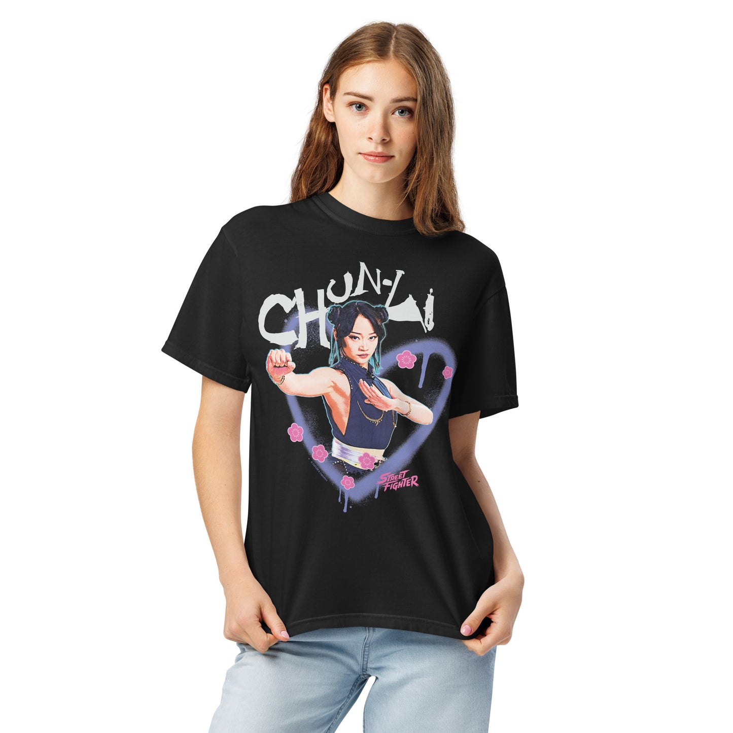 Street Fighter Comfort Colors T-Shirt Chun-Li