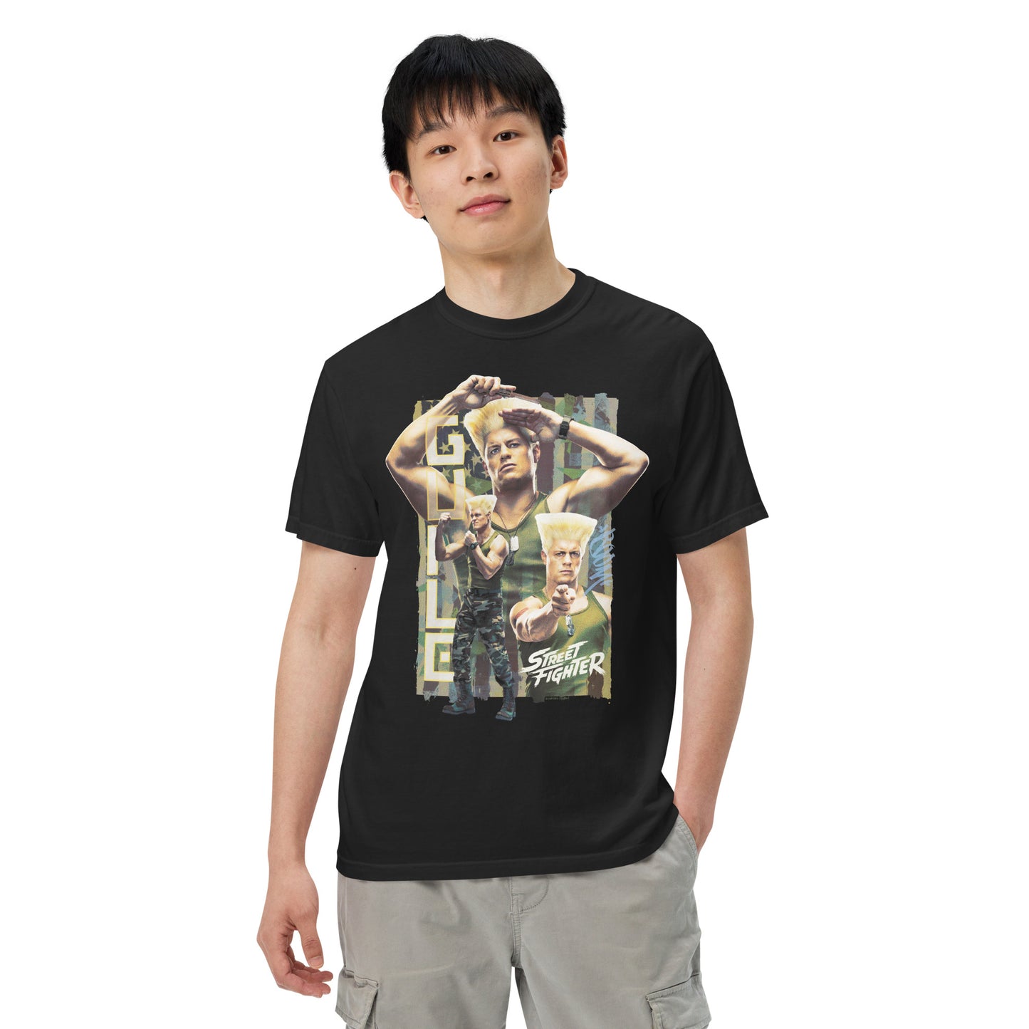 Street Fighter Comfort Colors T-Shirt Guile