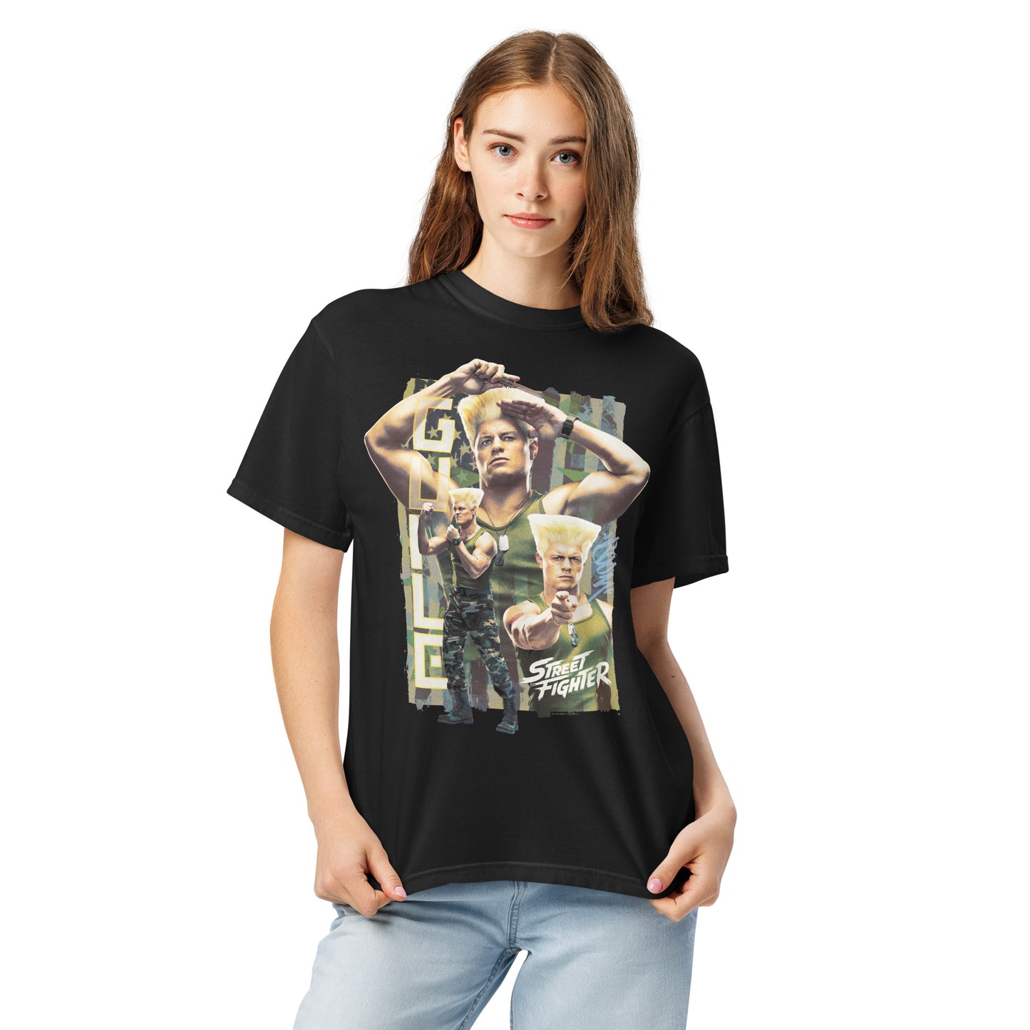 Street Fighter Comfort Colors T-Shirt Guile