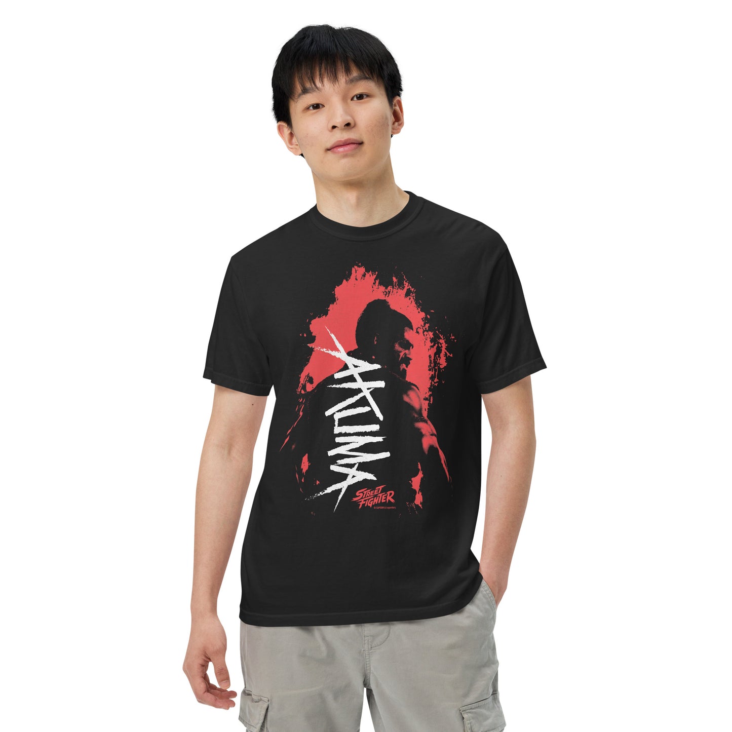Street Fighter Comfort Colors T-Shirt Akuma