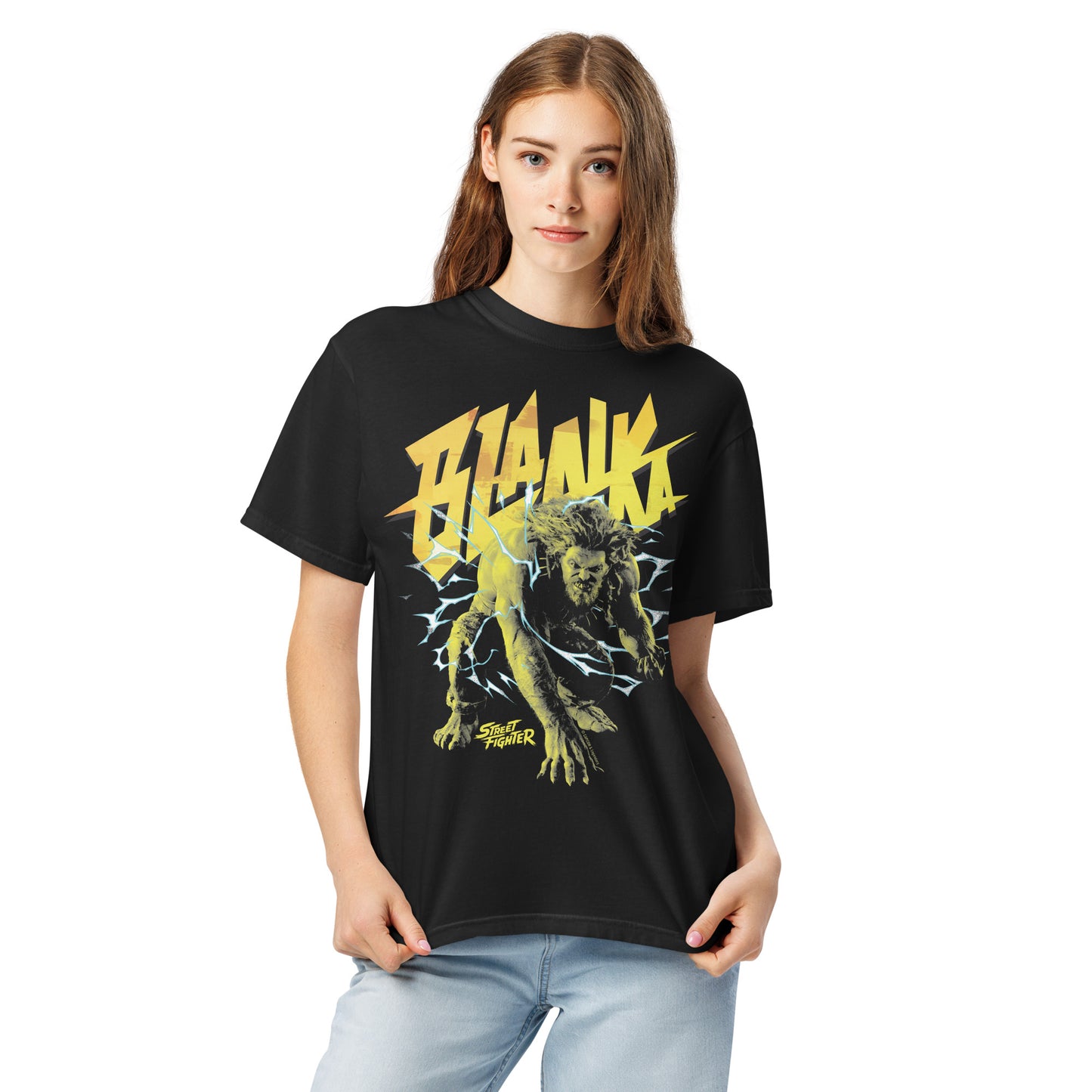 Street Fighter Comfort Colors T-Shirt Blanka