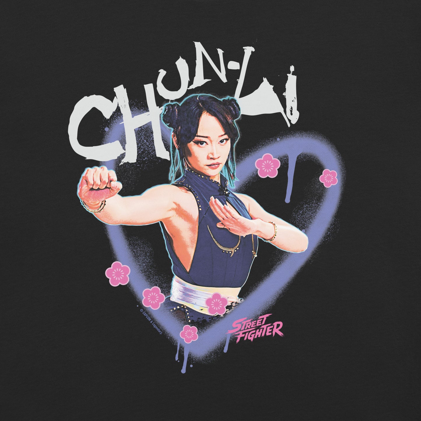 Street Fighter Comfort Colors T-Shirt Chun-Li