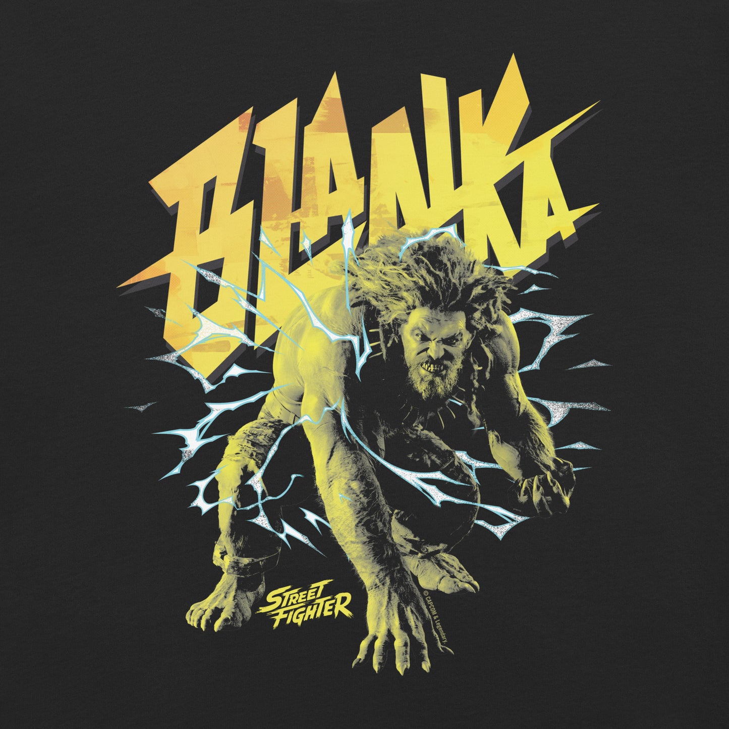 Street Fighter Comfort Colors T-Shirt Blanka