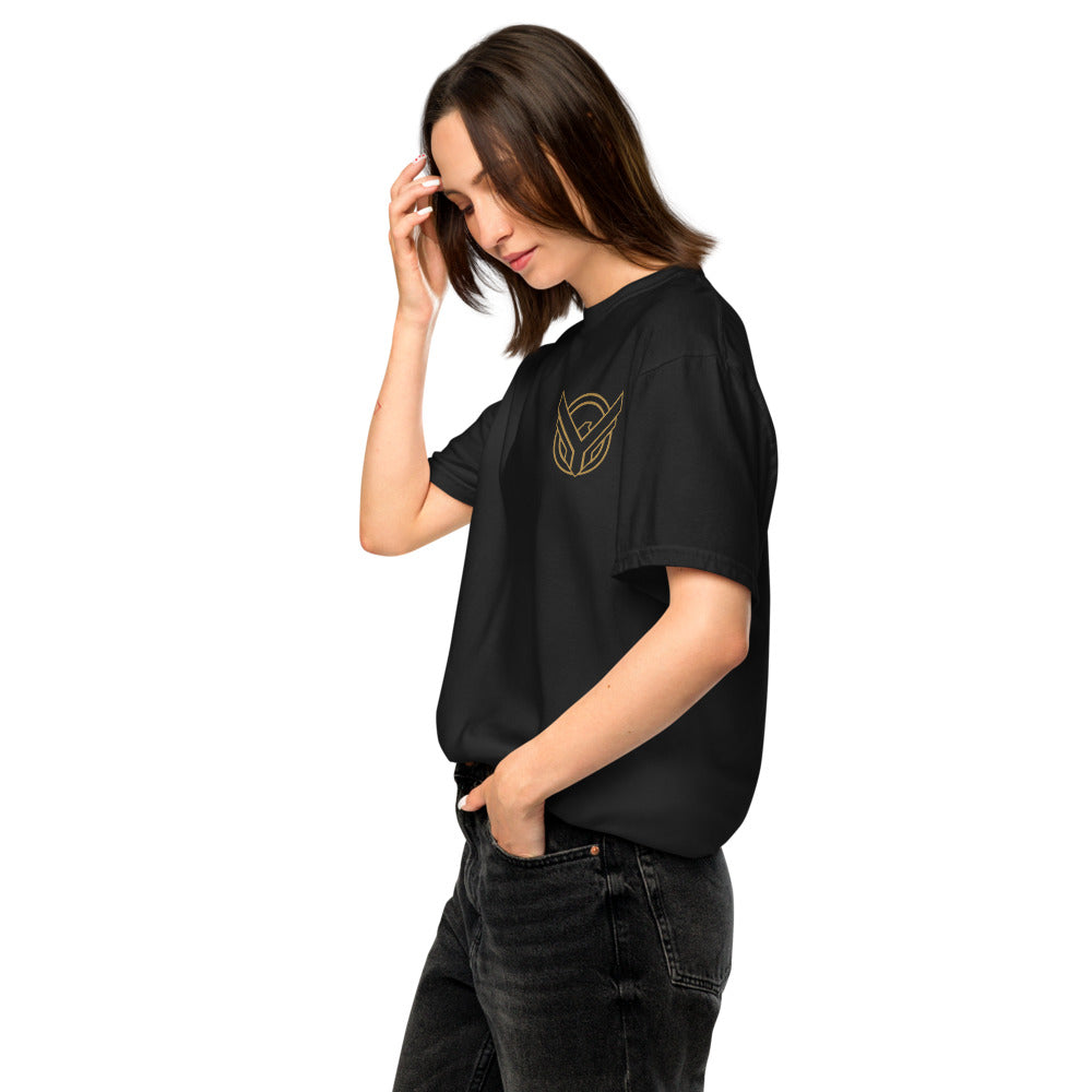 Dune Atreides-Fremen Emblem Embroidered Unisex T-Shirt