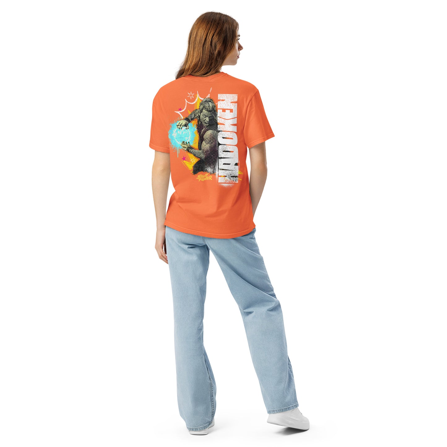 Street Fighter Comfort Colors T-Shirt Hadoken