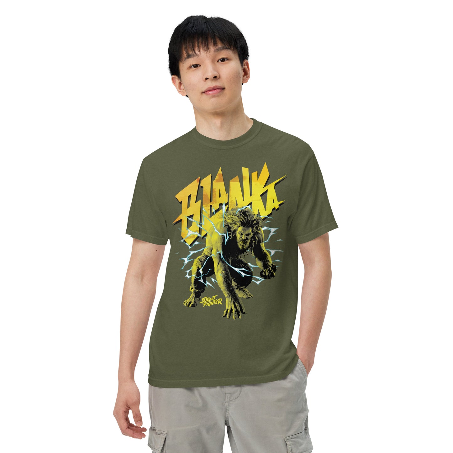 Street Fighter Comfort Colors T-Shirt Blanka