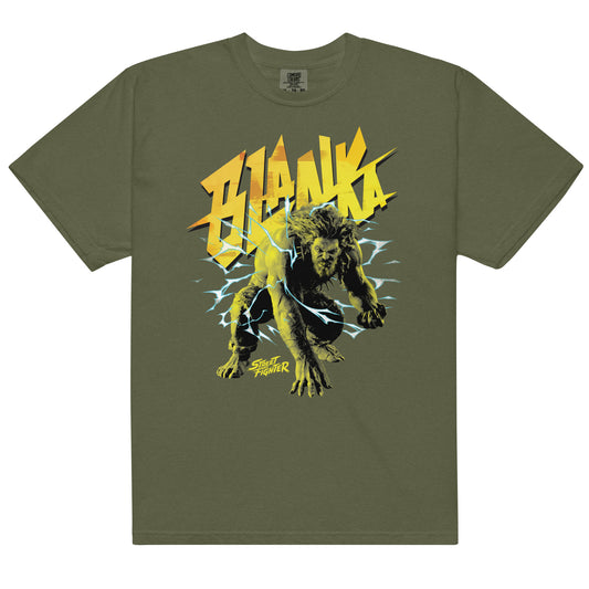 Street Fighter Comfort Colors T-Shirt Blanka-2