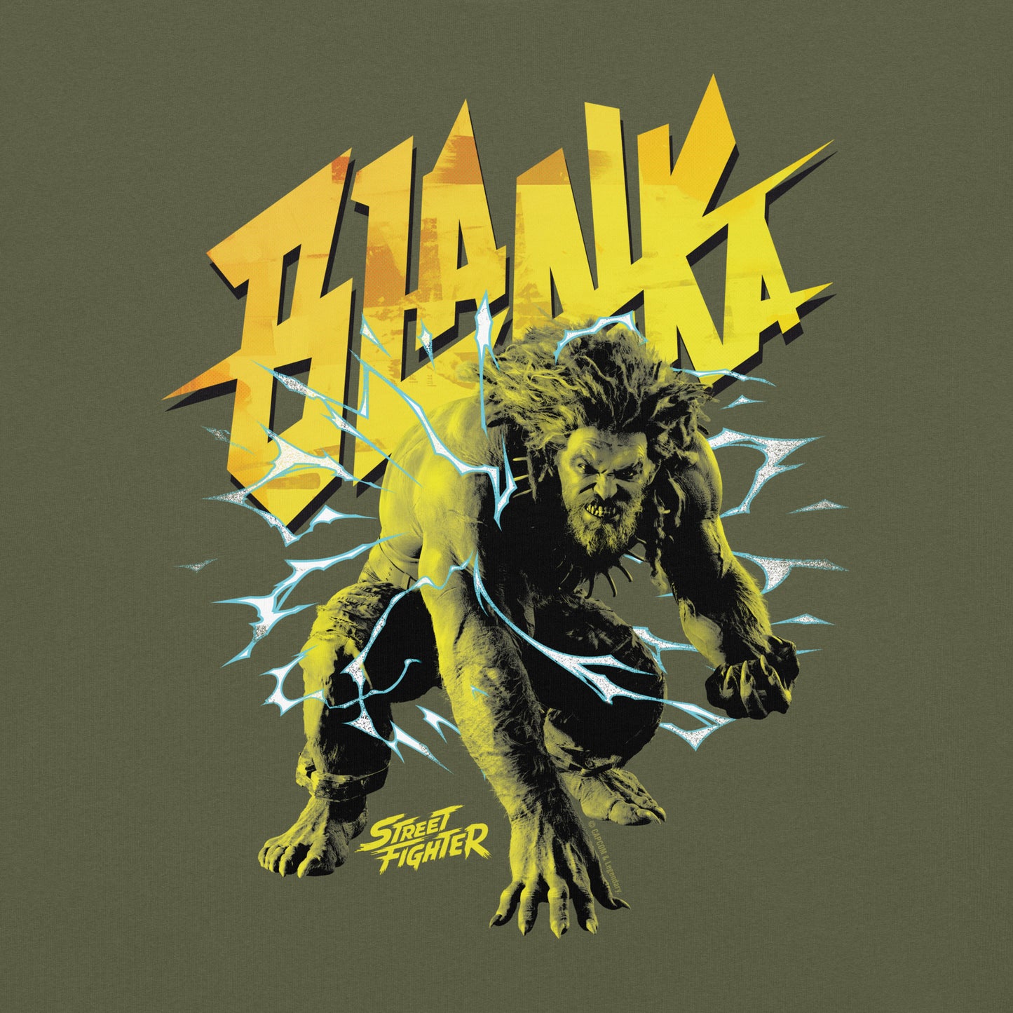 Street Fighter Comfort Colors T-Shirt Blanka