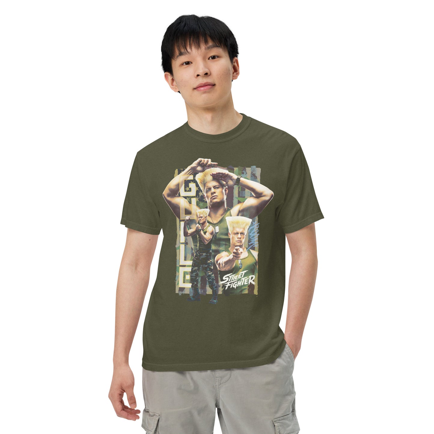 Street Fighter Comfort Colors T-Shirt Guile