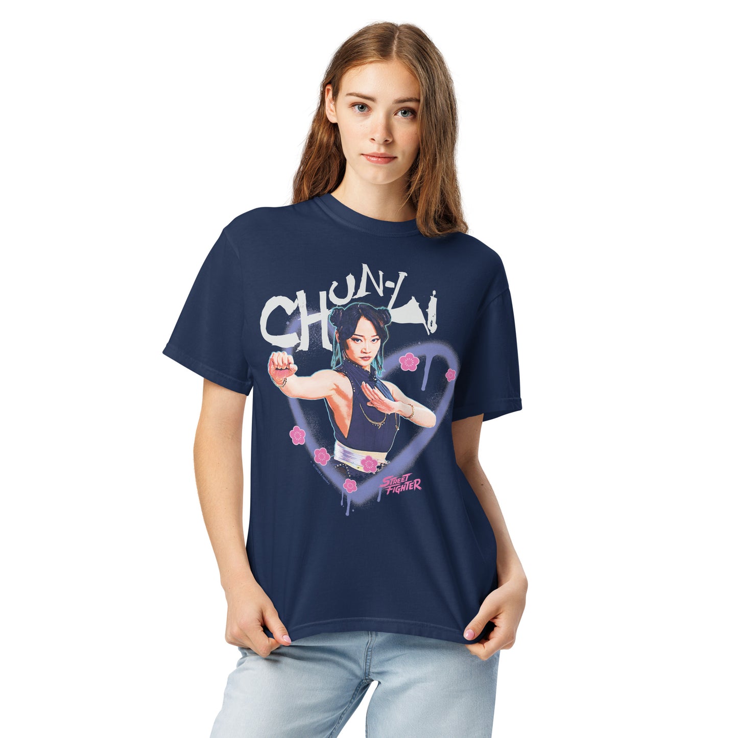 Street Fighter Comfort Colors T-Shirt Chun-Li