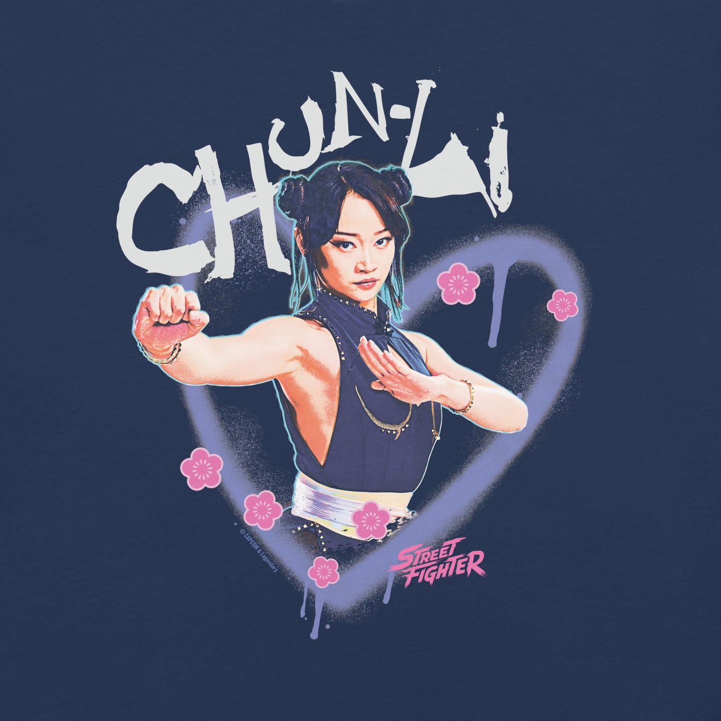 Street Fighter Comfort Colors T-Shirt Chun-Li