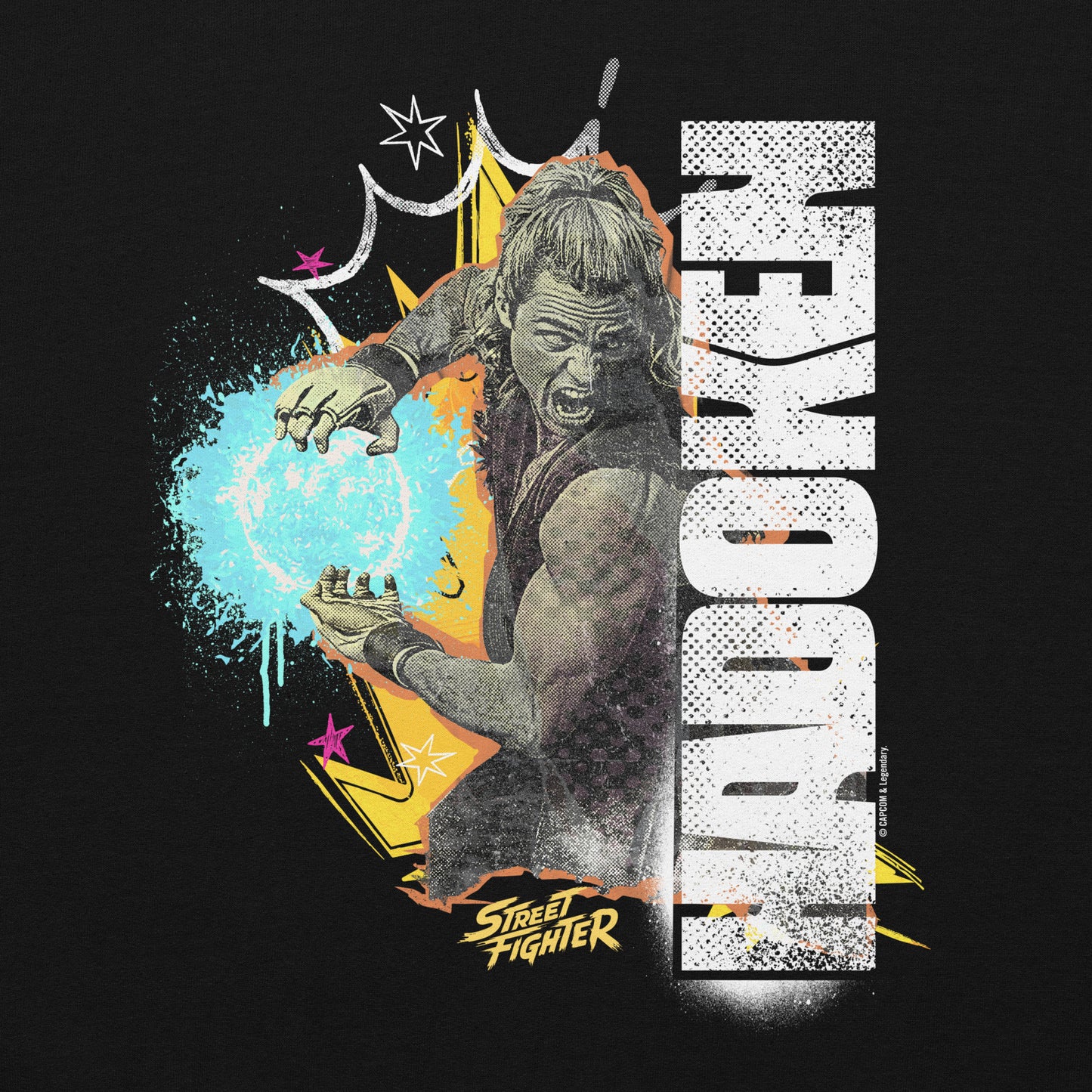 Street Fighter Hoodie Hadoken