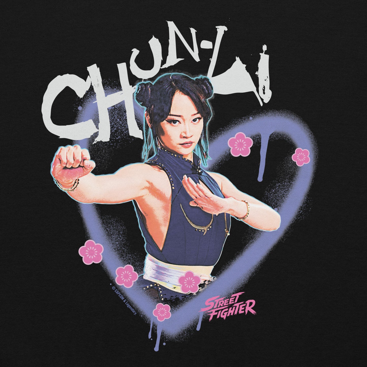 Street Fighter Hoodie Chun-Li