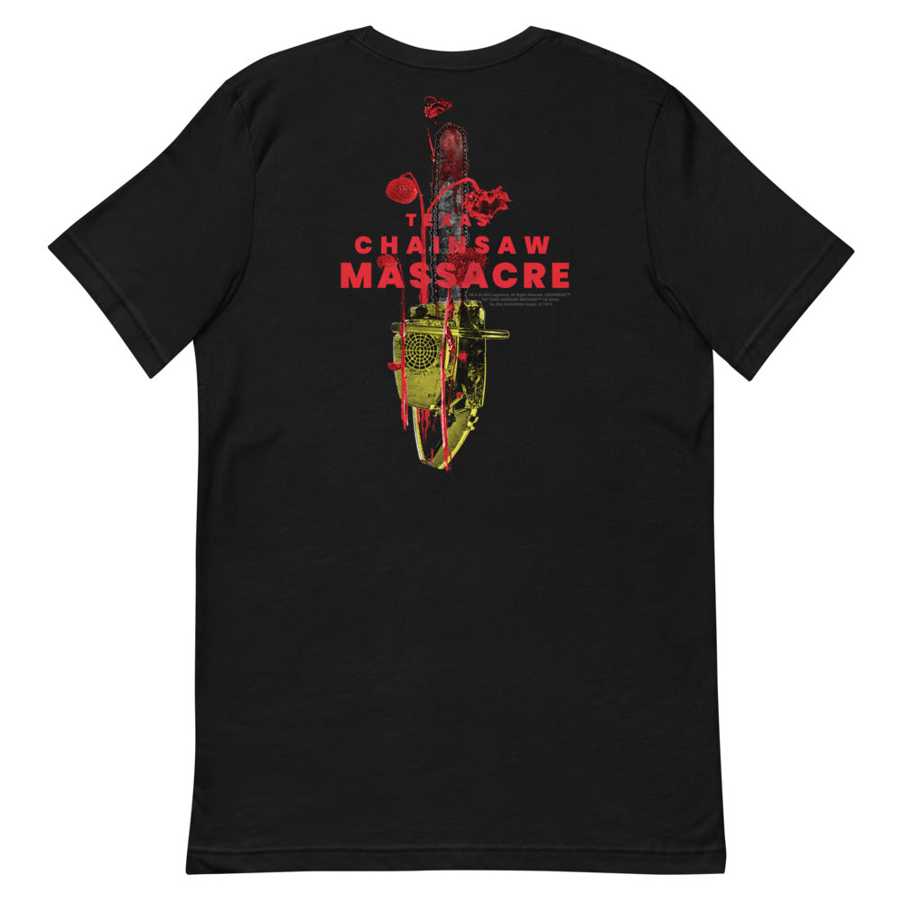 Texas Chainsaw Massacre Floral Chainsaw Unisex T-Shirt