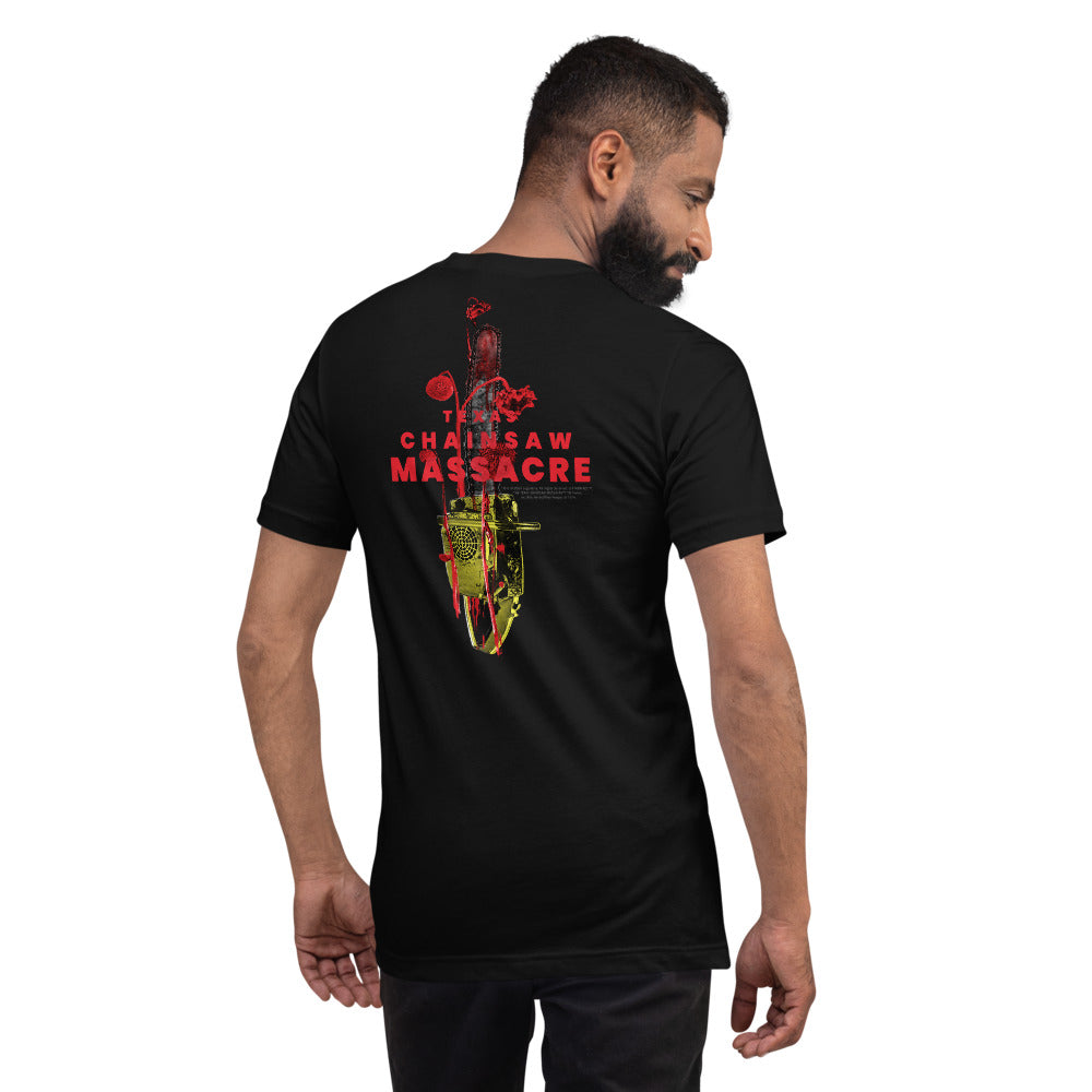 Texas Chainsaw Massacre Floral Chainsaw Unisex T-Shirt