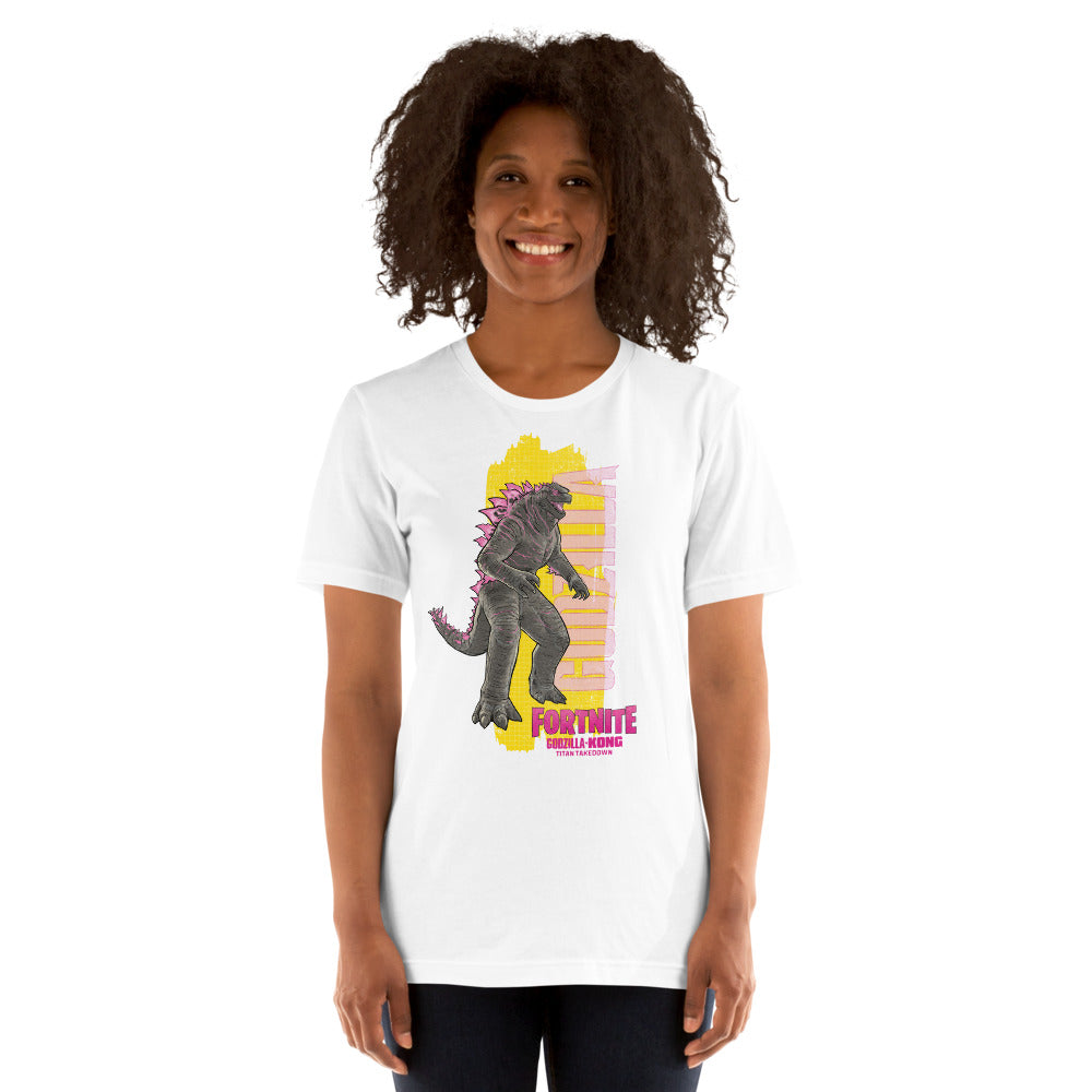 Godzilla x Fortnite Adult T-Shirt