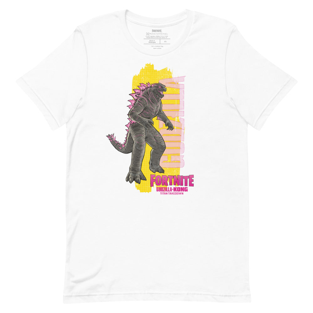 Godzilla x Fortnite Adult T-Shirt