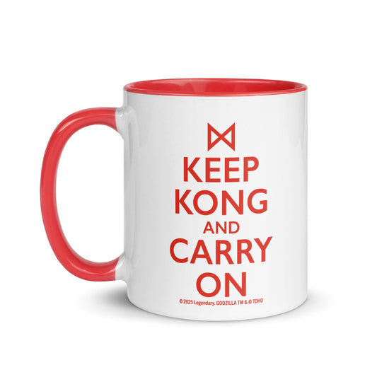 Godzilla x Kong: Keep Kong and Carry On Two-Tone Mug