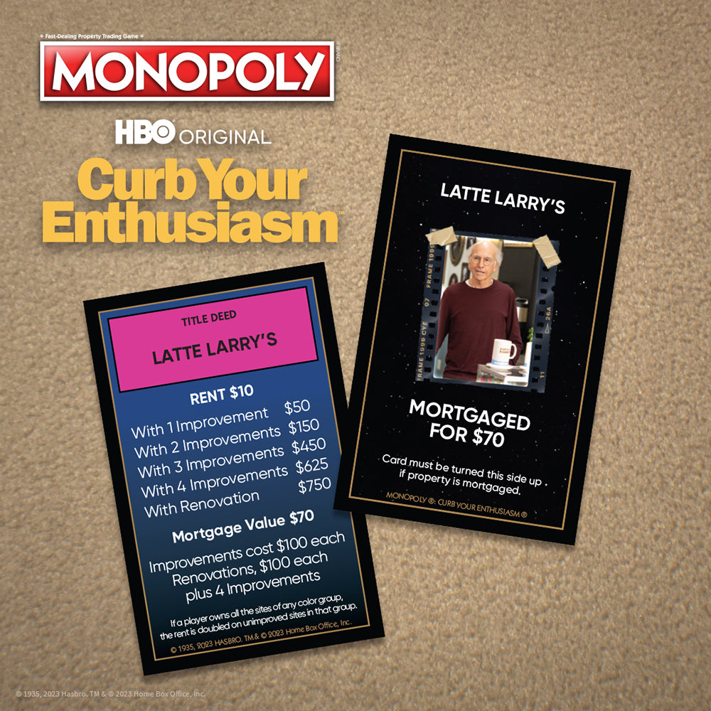 Curb Your Enthusiasm Monopoly Game
