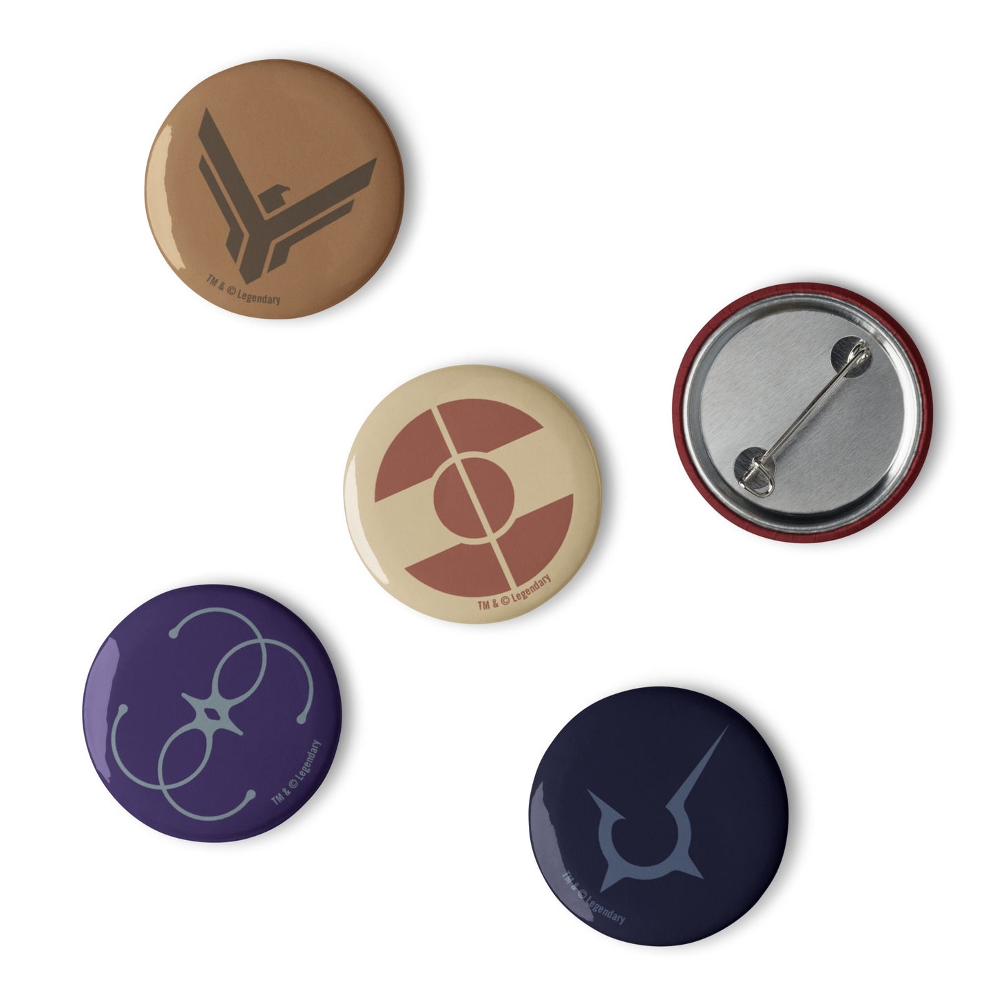 Dune Symbols Pin Set