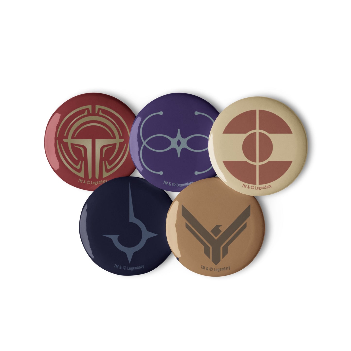 Dune Symbols Pin Set