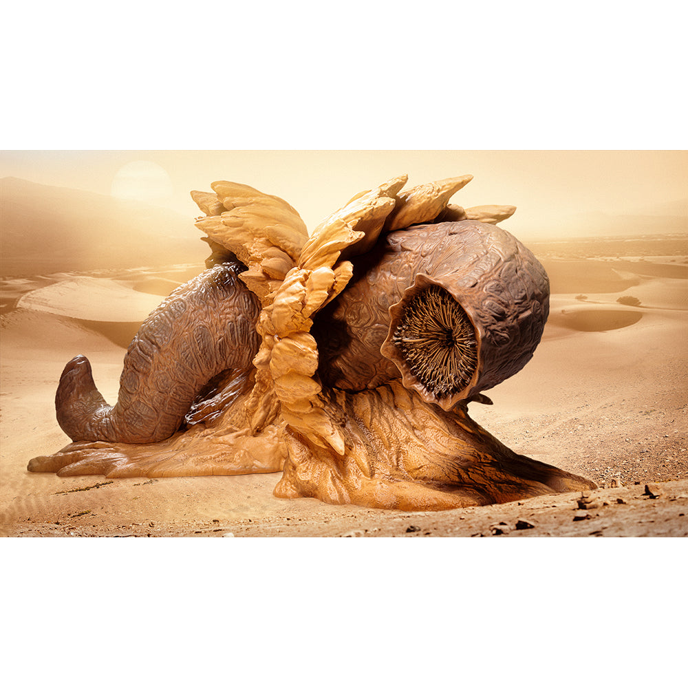Dune Sandworm Bookends