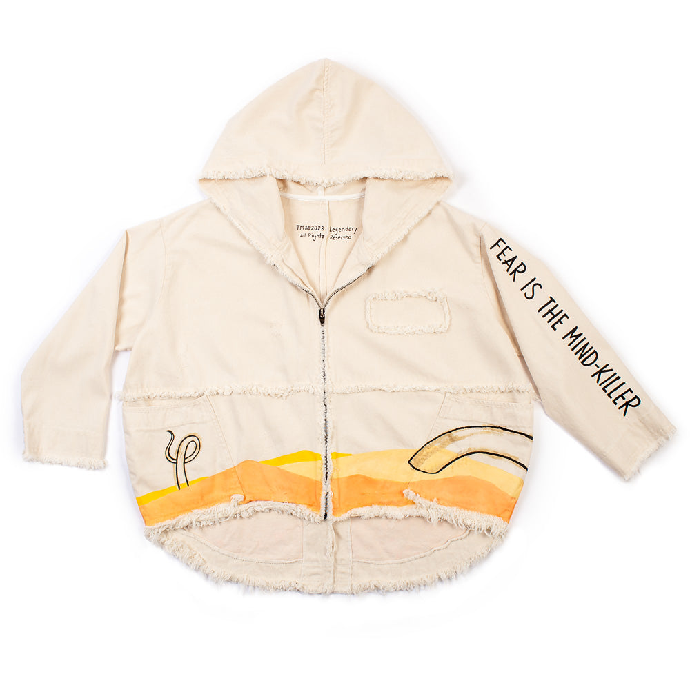 Exclusive Dune Shai-Hulud Hand-Painted Denim Jacket