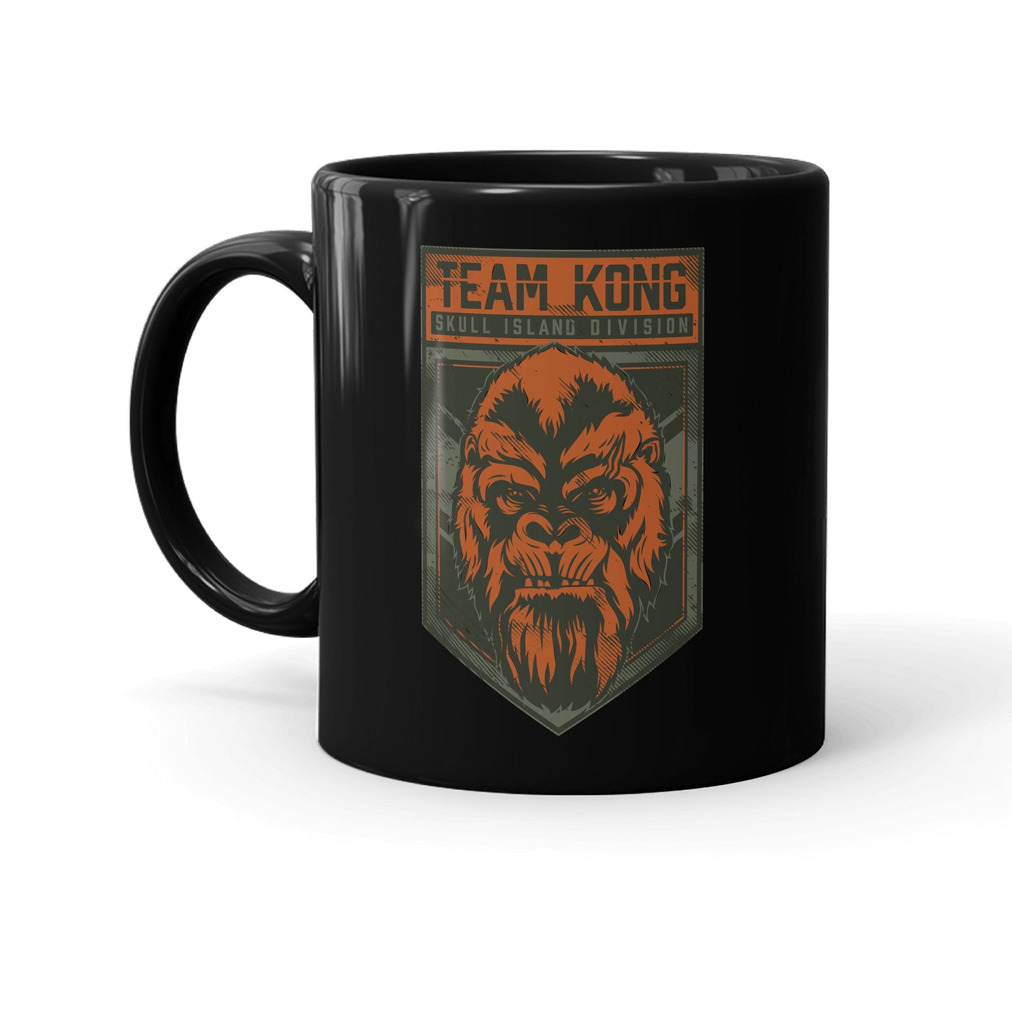 Monsterverse Team Kong Personalized Black Mug - 11oz